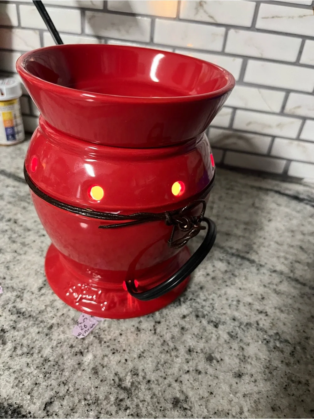 Scentsy glossy red